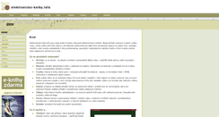 Desktop Screenshot of elektronicke-knihy.info